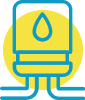 tankless water heater icon