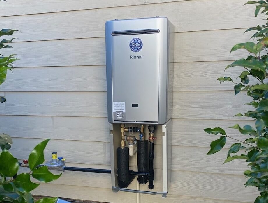CK's Plumbing, Rinnai water heater